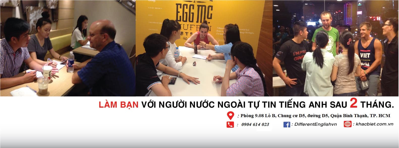 Different English Center cover